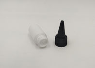 30ml化粧品のHDPEのプラスチックは栓の滴りカバーが付いている目薬のびんをびん詰めにします