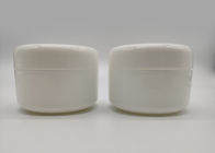 円形の白いねじ帽子20g PP Skincareはクリームの瓶に直面します