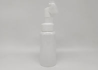 200mlプラスチック化粧品は空の白い泡の石鹸ディスペンサーの容器をびん詰めにする