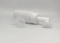 200mlプラスチック化粧品は空の白い泡の石鹸ディスペンサーの容器をびん詰めにする