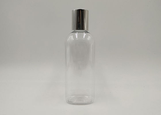 ボストン円形の注文の化粧品のびんは、明確なプラスチック100ml 200ml OEMをびん詰めにします