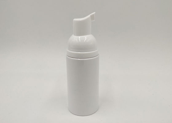 白いプラスチック化粧品は液体の泡のびんをびん詰めにします