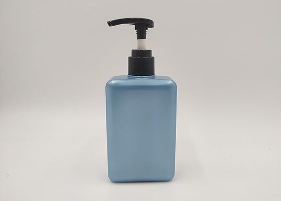 250ml正方形の平らなペット空のシャンプーのびんは、贅沢な化粧品OEM/ODMをびん詰めにします