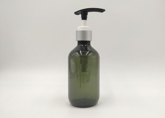 ペット プラスチック注文の化粧品のびんはシャンプーの包装のためのローション ポンプに装備します