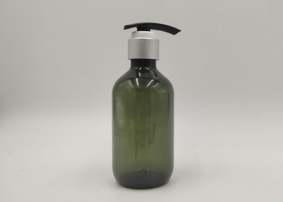 ペット プラスチック注文の化粧品のびんはシャンプーの包装のためのローション ポンプに装備します