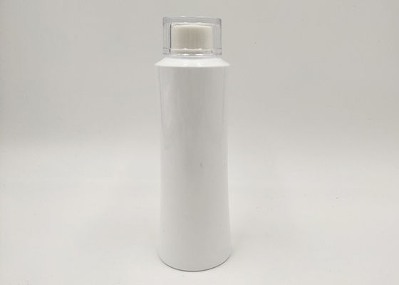 白い色ペット プラスチックはシルク スクリーン印刷をびん詰めにします