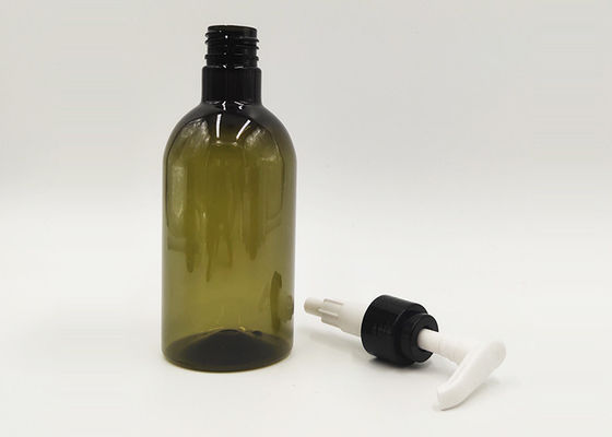 300ml注文の化粧品の濃緑色のゆとりのプラスチック