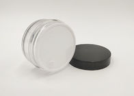 50g黒の帽子ペット プラスチック ローションは透明な色のFDAの証明を震動させます
