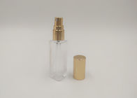 正方形10ml旅行香水瓶、透明な詰め替え式の香水の噴霧器
