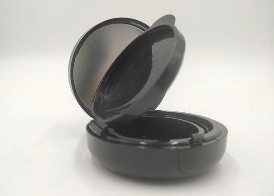 Ecoの友好的な円形のエア クッションの容器10gの黒