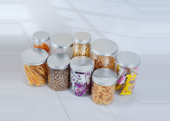 64mmのアルミニウムねじ帽子が付いている250ml茶プラスチック瓶