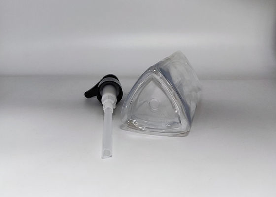 三角形化粧品の包装のための明確なプラスチック ペットびん250ml