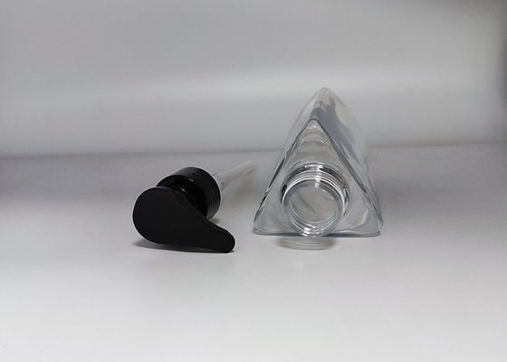 三角形化粧品の包装のための明確なプラスチック ペットびん250ml