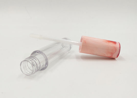 明確な包装5mlはブラシが付いている唇の光沢の管のプラスチックを空けます